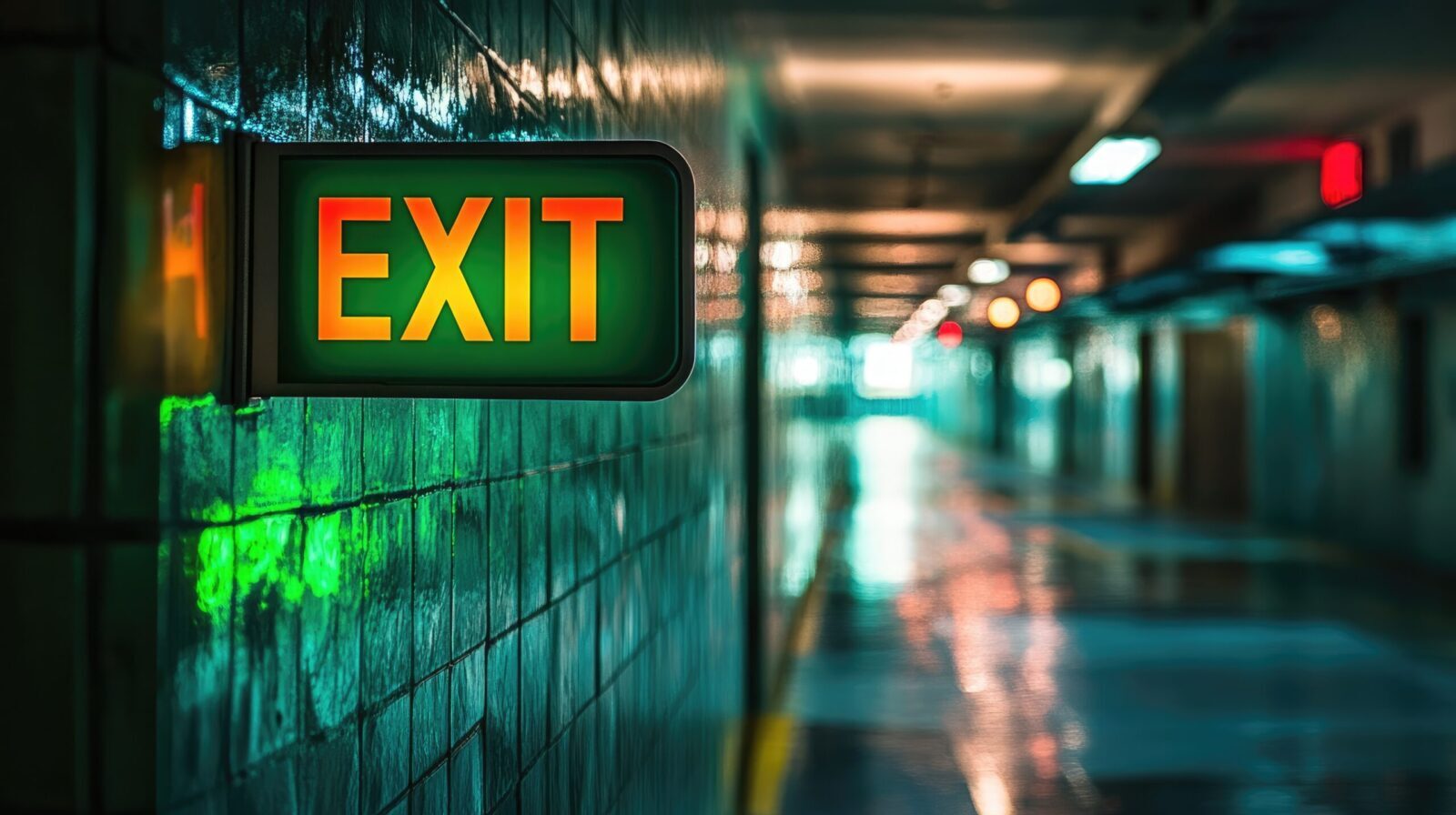 exit sign
