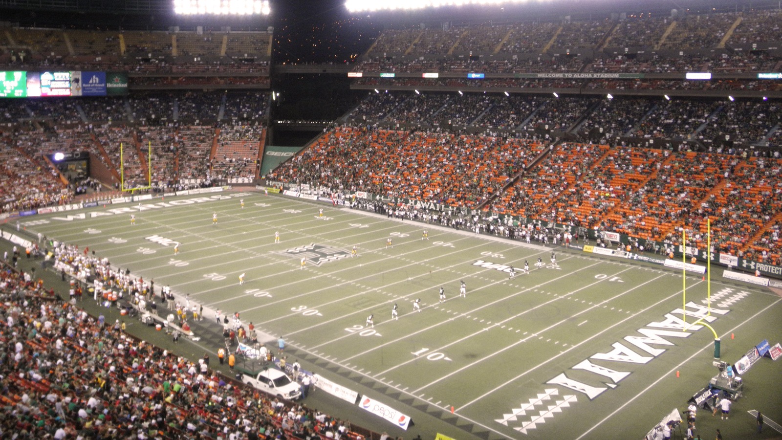 Hawaii football Aloha Stadium