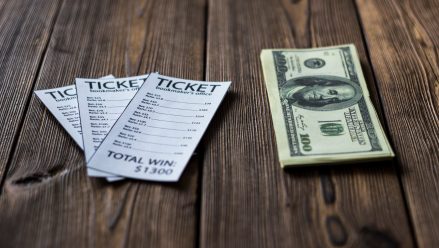 betting ticket money