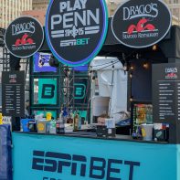 ESPN Bet booth in New Orleans