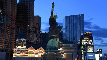 Knights jersey on Statue of Liberty
