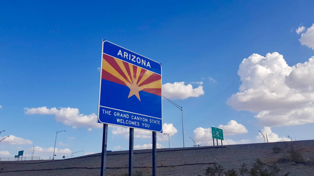 arizona welcomes you sign