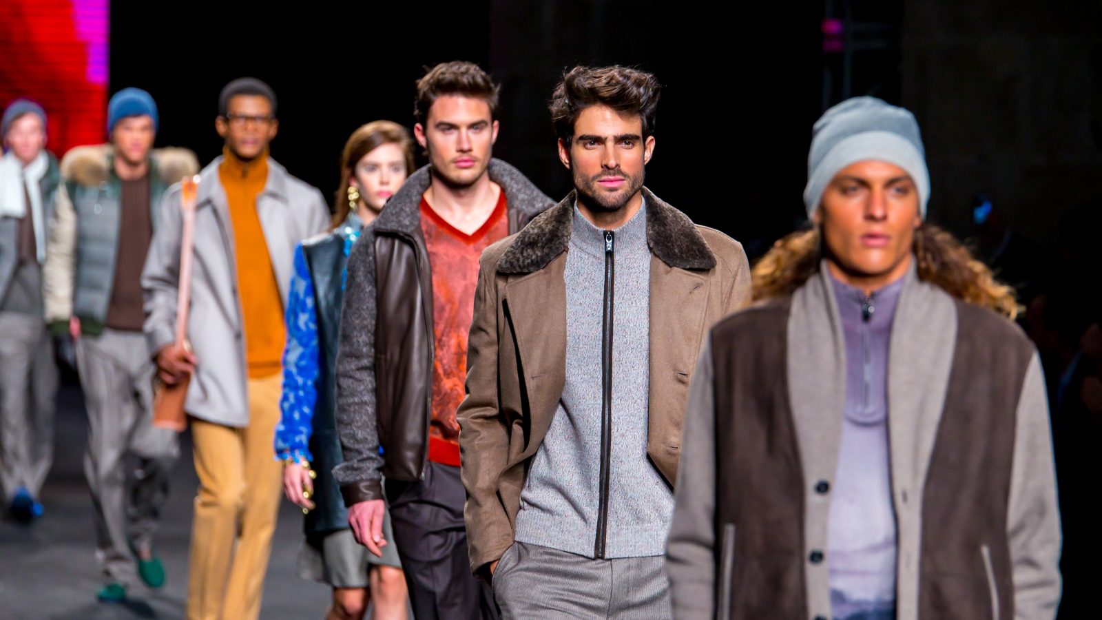 male runway models