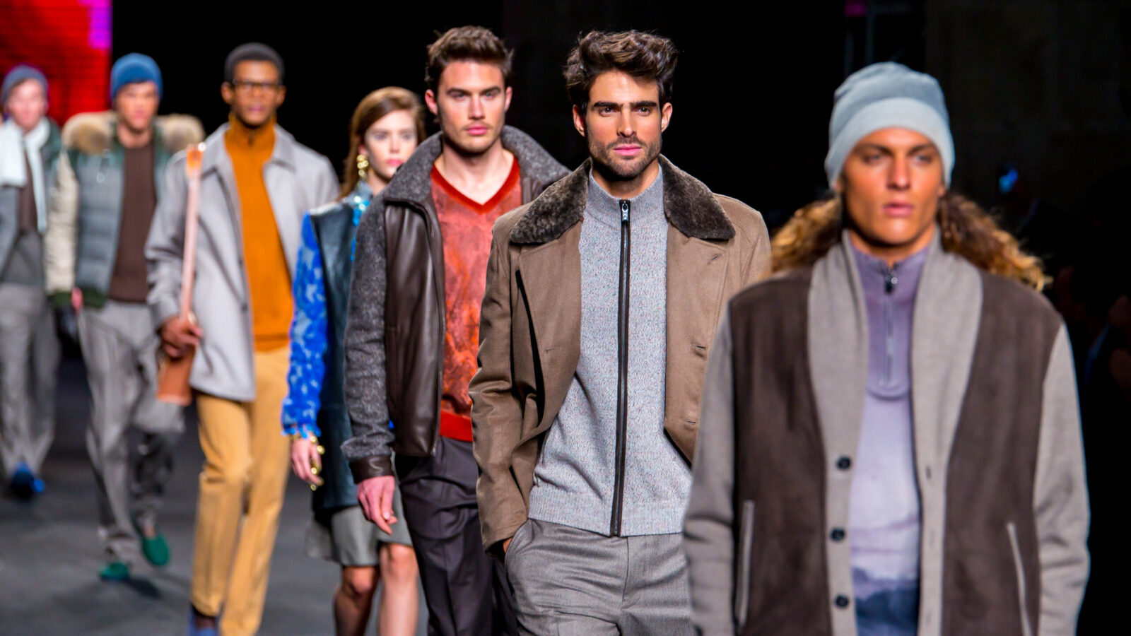 male runway models