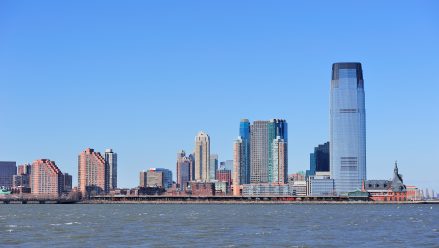New Jersey Hoboken skyline