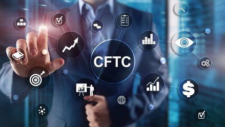 CFTC u.s. commodity futures trading commission business finance regulation concept.