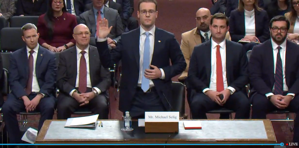 CFTC Chairman Michael Selig