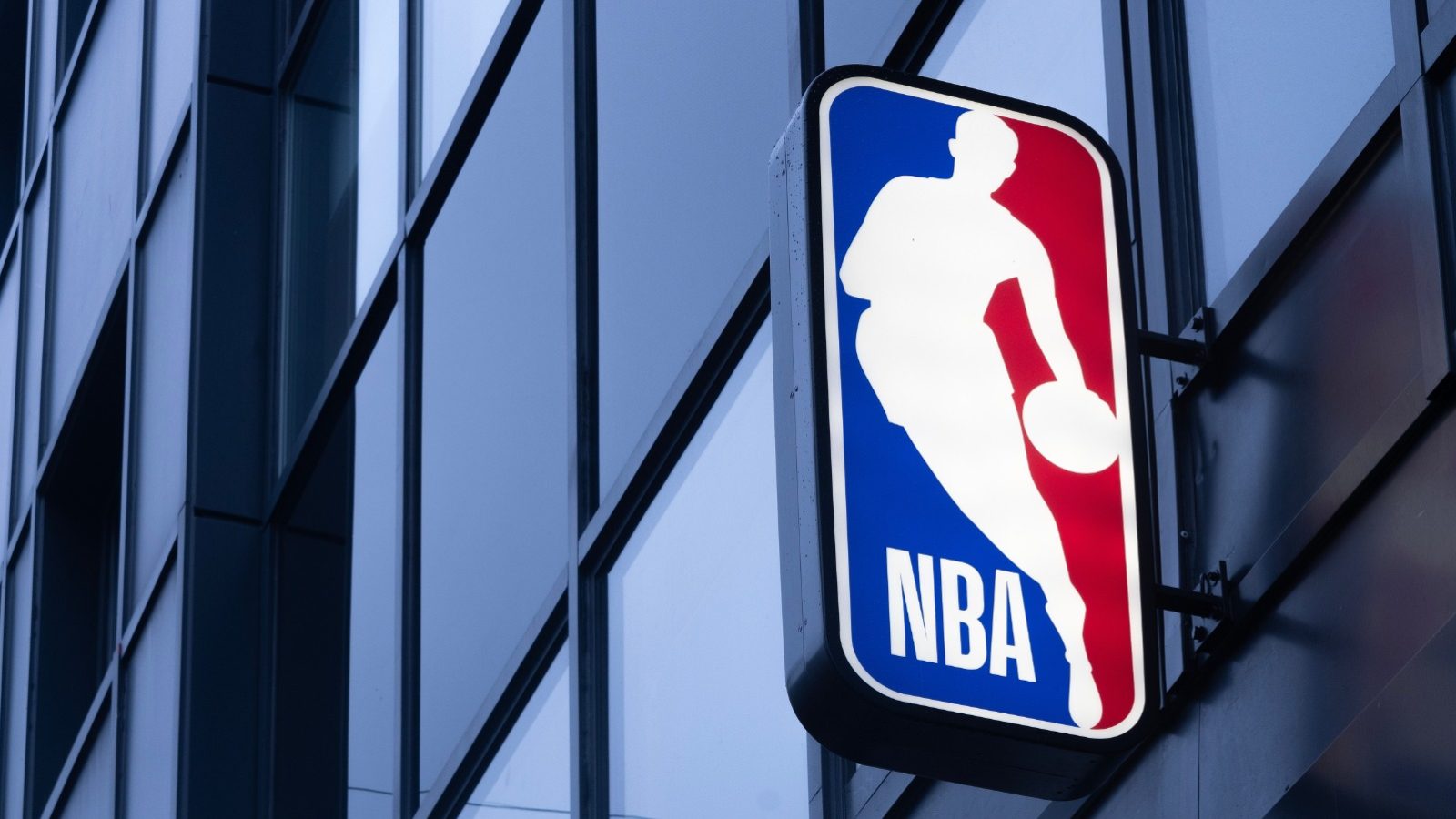 NBA-logo-sign-building