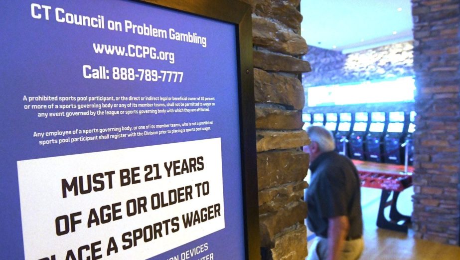 problem gambling sign