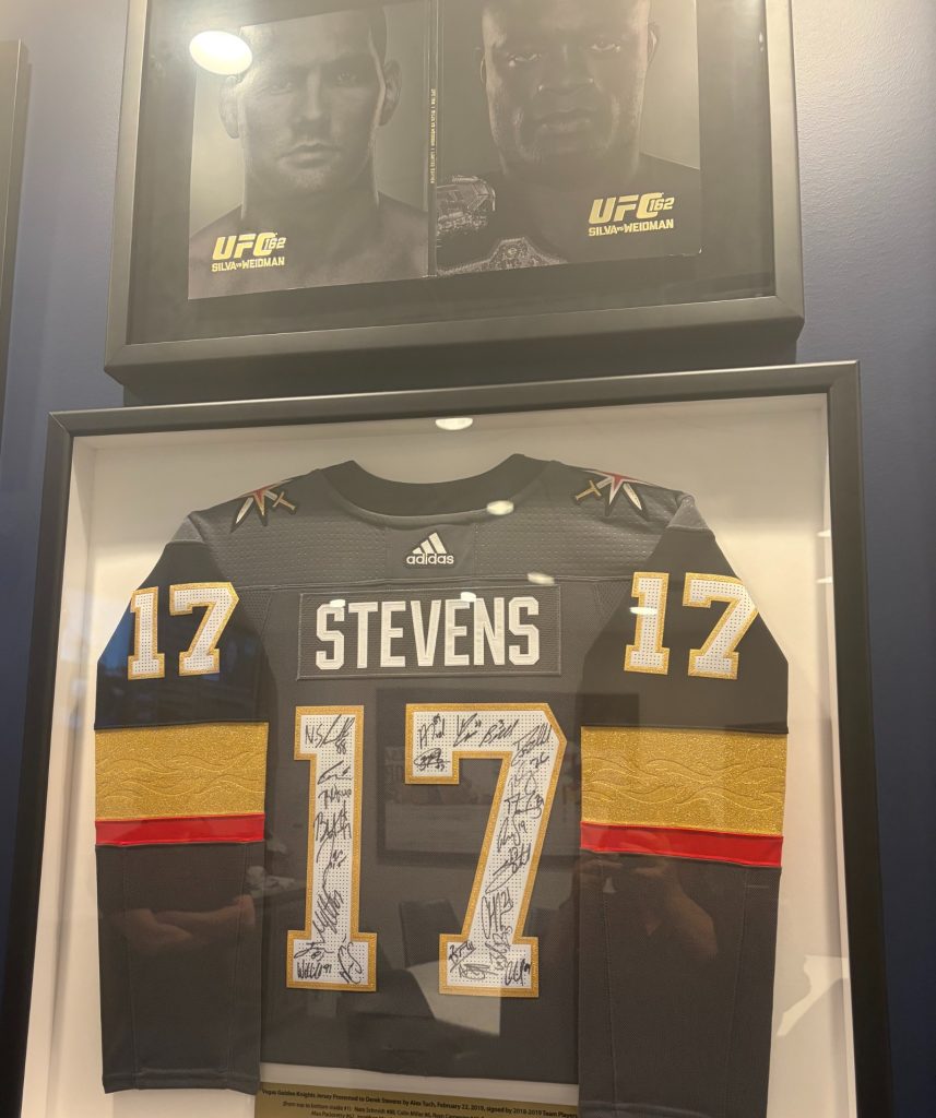 stevens-memorabilia-UFC-golden-knights