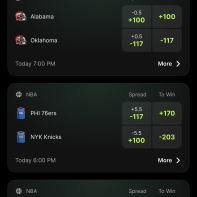 DraftKings Predictions screenshot