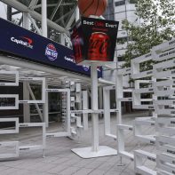 march madness bracket display