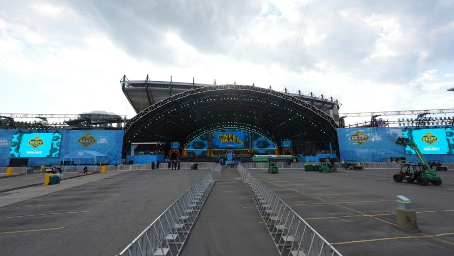 nfl draft stage pittsburgh