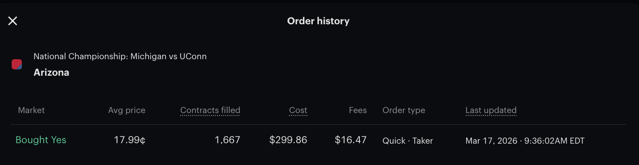 kalshi trade