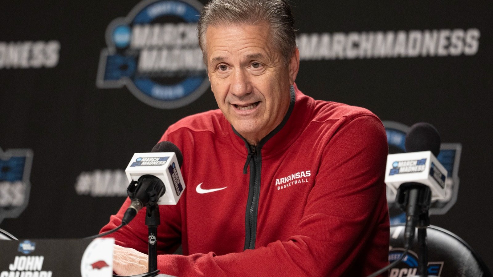 arkansas-john-calipari-NCAA-interview