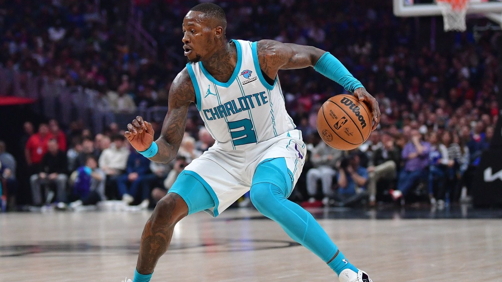 terry-rozier-dribbles-hornets-uniform-2023