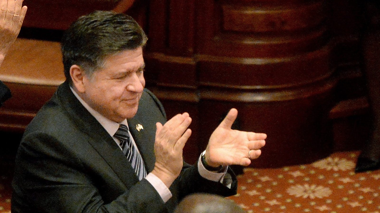 illinois-governor-pritzker-clapping