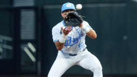 north-carolina-Gavin-Gallaher-catches-ball