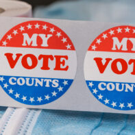 my vote counts sticker