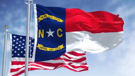 north-carolina-flag-us-flag-waving
