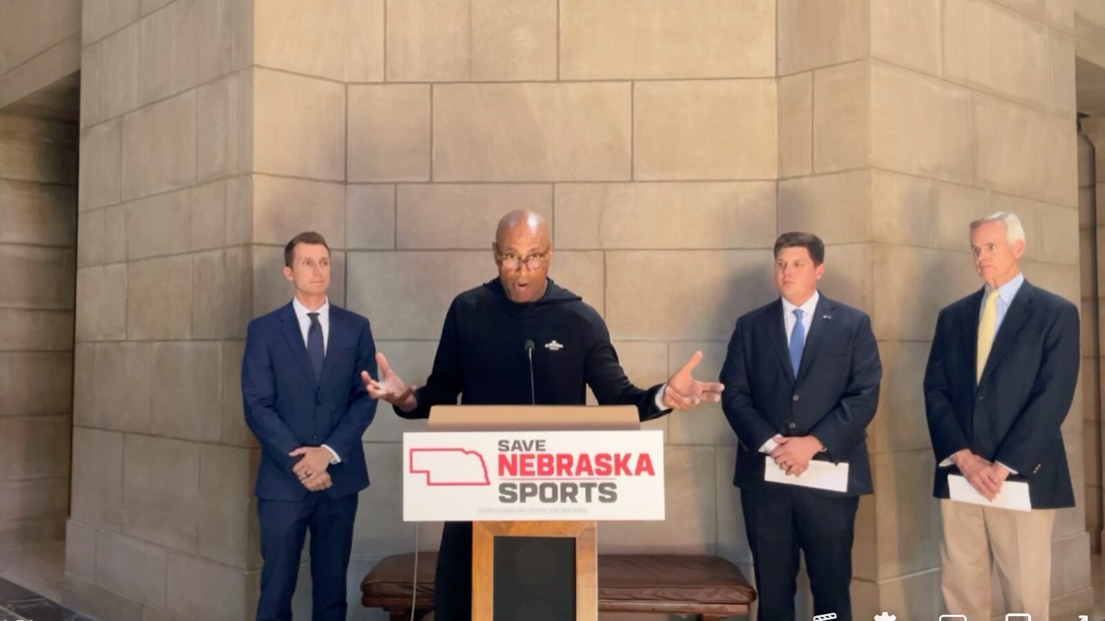 save-nebraska-sports-press-conference